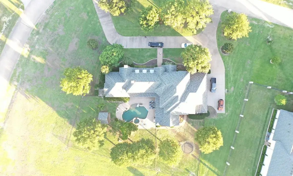 New shingle roof installation on a home in Hollidaysburg